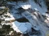 Down on the snowy falls