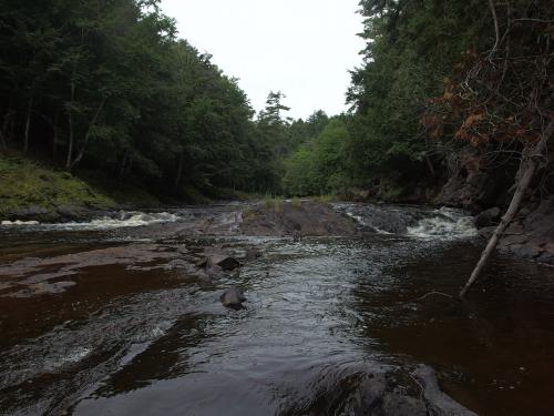 Split drop of Algonquin Falls