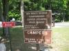 Campsite near the bridge