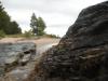 Close to the dark rock