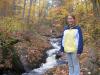 Faith surrounded by fall colors