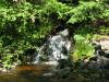 Sun speckling over Brushy Creek Falls