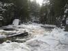 Ice shelf cluttering up the gorge