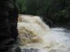Swollen main falls