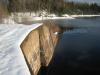 Dam and upstream reservior