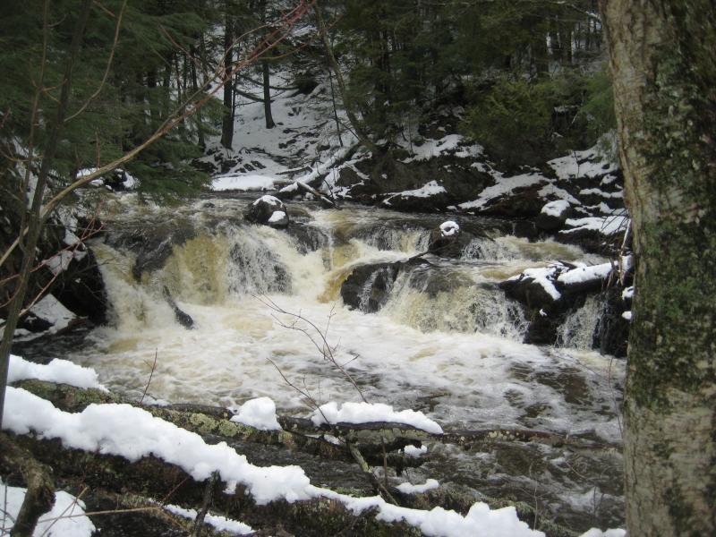 Lower drop on the river