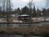Old gazebo across Carp River