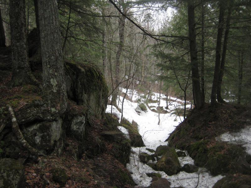 Rocks and deep snow ahead