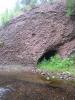 A big red bluff
