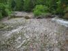 Slick conglomerate river bed