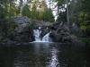 Uppermost falls and pool