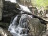Close view of the lower drops