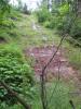 Crumbling sandstone river banks