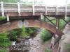 Cool wooden arches for the bridge