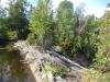 Looking over the top of the old dam