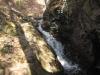 Narrow mossy chute