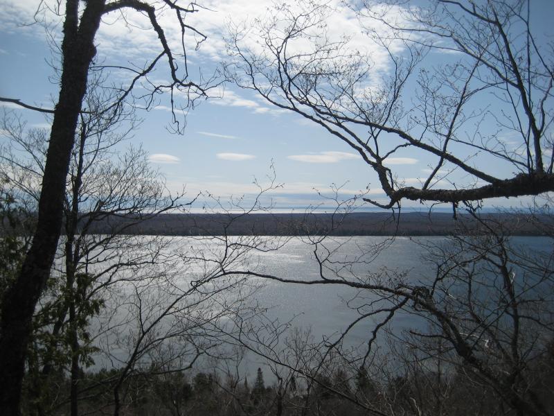 Gratiot Lake from the bluff