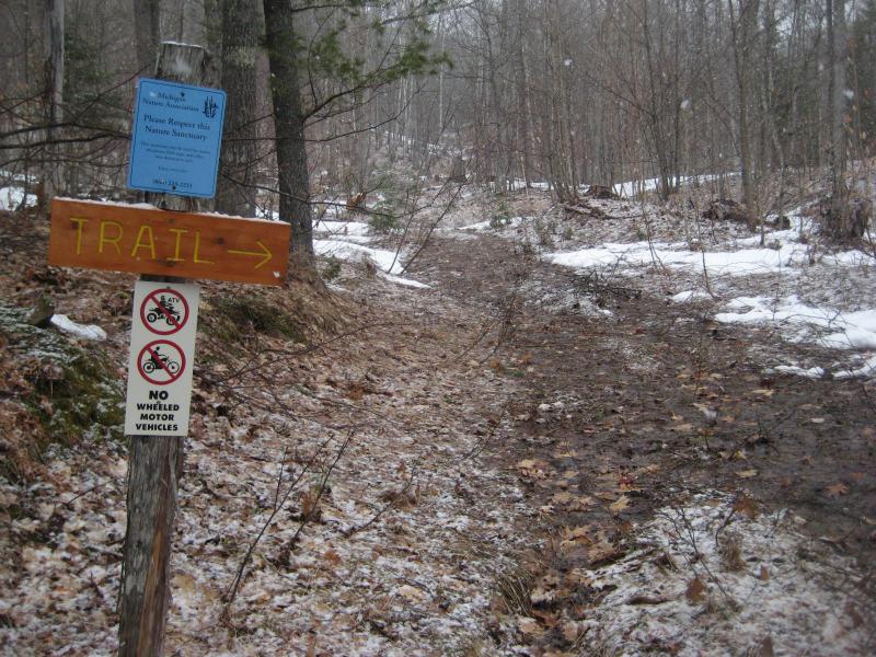 A wet and cold climb up the bluff