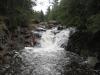 Gushing upper drop of Fenners Falls