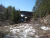 Retreating from the falls and dam