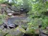 Trickling upper drops