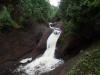 Gorge Falls squeezed by solid rock