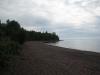 Rocky bay near the mouth of the river