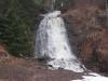 Last glance back at the waterfall