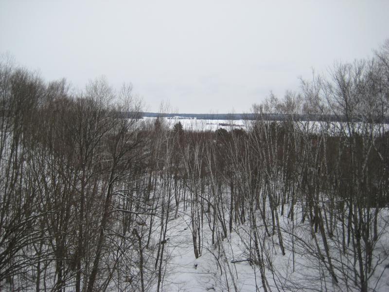 A closer view of Torch Lake