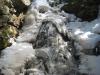 Ice hanging over Little Trap Falls