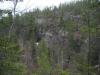 Across at the canyon wall