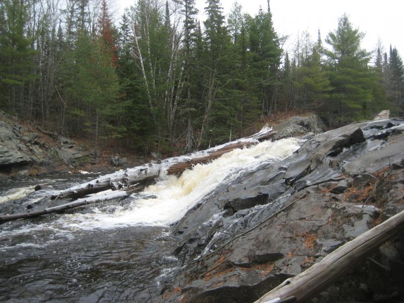 Looking across the upper slide