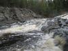 Bubbling waters on the upper drop