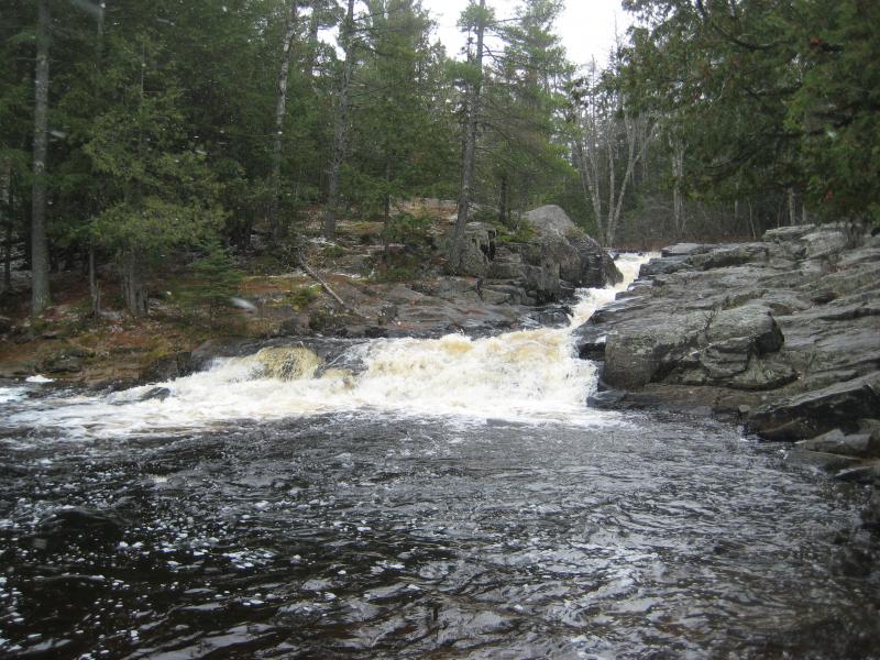 Swollen lower drop