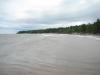 Long, protected sandy beach