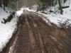 Muddy mountain drive up
