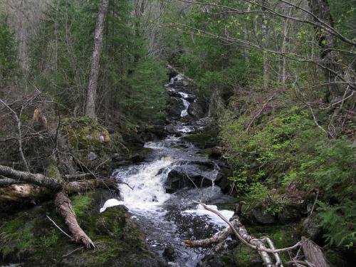 No Name Falls, lower drops