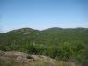 Rocky outcroppings near the Yellow Dog River