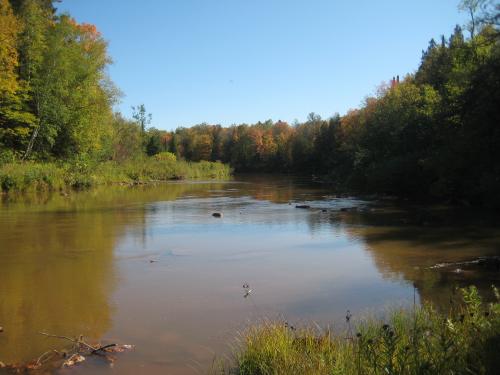 Muddy Ontonagon River