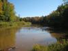 Wide, brown river