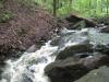 Small cascades over the rocks