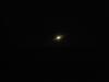 Spot of light from the moon