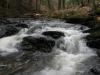 Close view of streaming waters