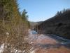 Mud-colored waters