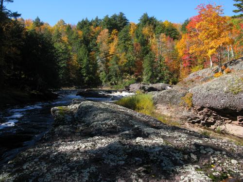 Lower drops below the fall colors