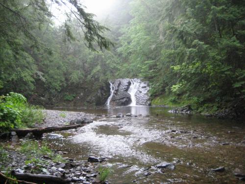 Dreamy view of Slate River Falls