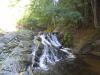 Sun over the fingering falls