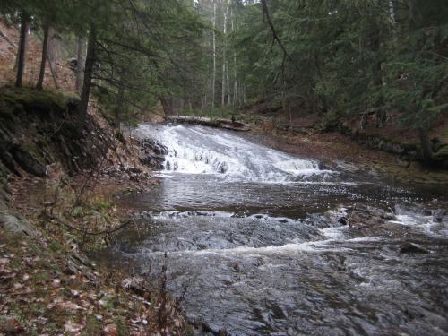 Full, flowing Slide Falls