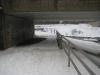 Pedestrian path under the road