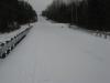 The wide bridge over Trap Rock River